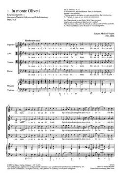 J. M. Haydn: Responsoria pro Hebdomada Sancta (Johann Michael Haydn) 