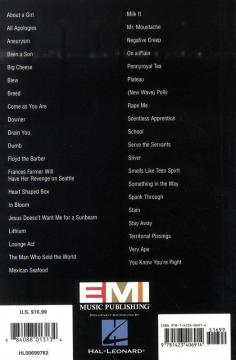 Guitar Chord Songbook von Nirvana 