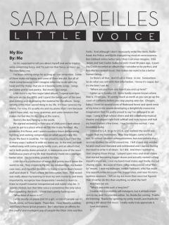 Little Voice von Sara Bareilles 