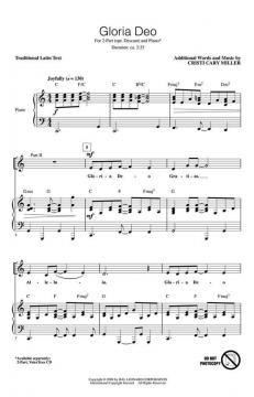 Gloria Deo (Discovery Level 2) von Cristi Cary Miller (Download) 