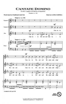 Cantate Domino (Laura Farnell) 