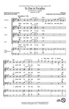 To One In Paradise (Timothy Jon Tharaldson) 