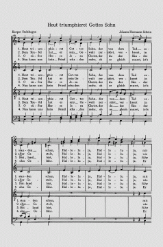 Heut triumphieret Gottes Sohn (Johann Hermann Schein) 