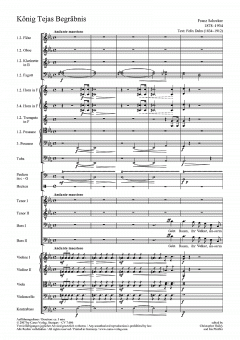 König Tejas Begräbnis (Franz Schreker) 