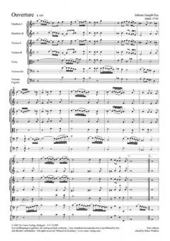 Ouverture in d-Moll (Johann Joseph Fux) 