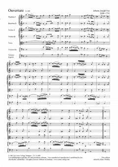 Ouverture in d-Moll (Johann Joseph Fux) 