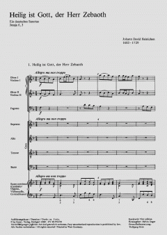 Heilig ist Gott (Johann David Heinichen) 