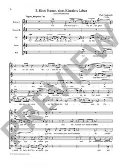 Zwölf Madrigale Heft 1 von Paul Hindemith 