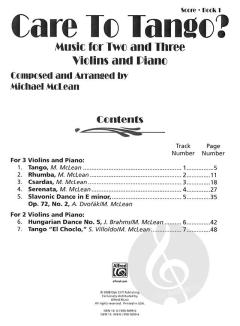 Care To Tango? Book 1 