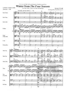 Winter from the Four Seasons von Antonio Vivaldi 