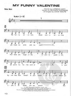 Jazz Standards For Vocalist With Combo Accompaniment 