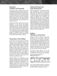 Selected Sonatinas Op. 20, Nos. 1-3, Op. 55, Nos. 1-3, Op. 88, No. 3 von Friedrich Kuhlau 