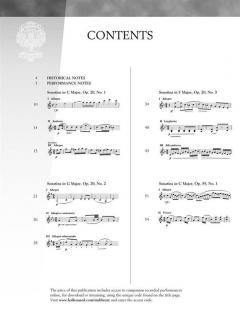 Selected Sonatinas Op. 20, Nos. 1-3, Op. 55, Nos. 1-3, Op. 88, No. 3 von Friedrich Kuhlau 