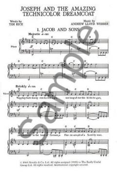 Joseph And The Amazing Technicolor Dreamcoat von Andrew Lloyd Webber 
