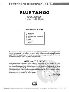 Blue Tango von Leroy Anderson 