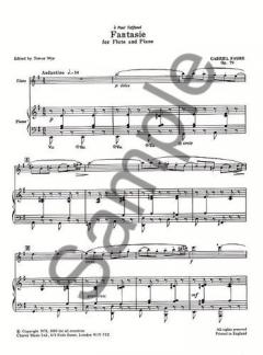 Fantasie Op. 79 von Gabriel Fauré 