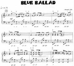 Popline Blue von Alexander Jekic 