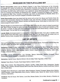 Aebersold Vol.124 Brazilian Jazz 