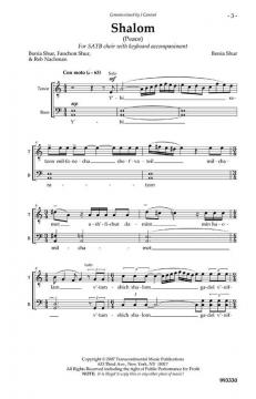 Shalom - Peace (Bonia Shur) 