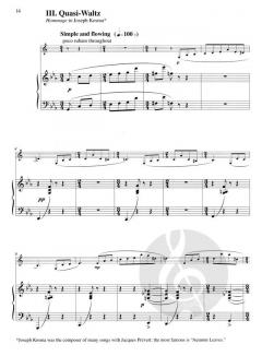 Little Suite Of Four Dances von William Bolcom 