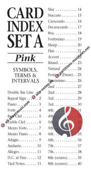 Music Flash Cards 