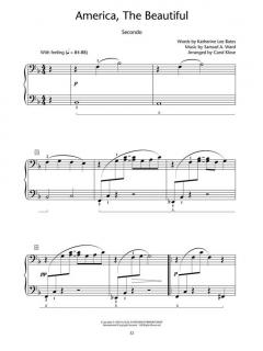 God Bless America And Other Patriotic Piano Duets Level 4 