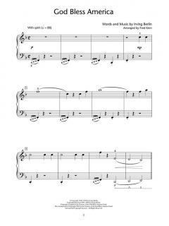 God Bless America And Other Patriotic Piano Solos Level 4 