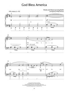 God Bless America And Other Patriotic Piano Solos Level 5 