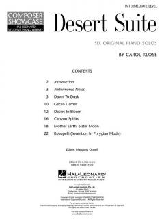 Desert Suite von Carol Klose 