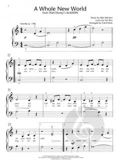 A Whole New World (From Aladdin) von Alan Menken 