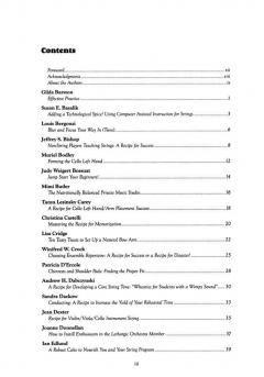 The String Teacher's Cookbook 