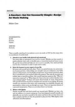 The String Teacher's Cookbook 