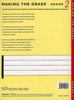 Making The Grade Clarinet And Piano von Jerry Lanning 