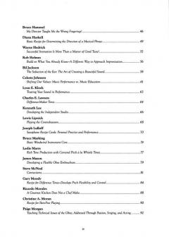 The Woodwind Player's Cookbook 