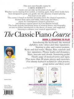 The Classic Piano Course Book 1 von Carol Barratt 