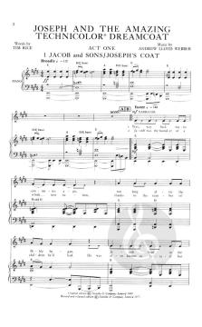 Joseph And The Amazing Technicolor Dreamcoat von Andrew Lloyd Webber 