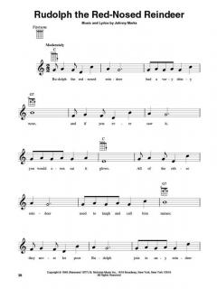 Christmas Songs For Ukulele im Alle Noten Shop kaufen