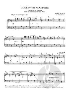 Piano Album von Manuel de Falla 