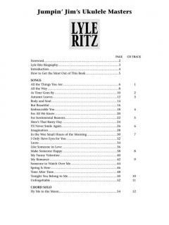 Jumpin' Jim's Ukulele Masters: Lyle Ritz im Alle Noten Shop kaufen