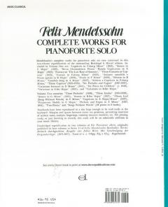Complete Works for Pianoforte Solo Vol. 2 von Felix Mendelssohn Bartholdy 