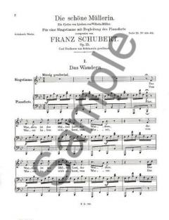 Complete Song Cycles von Franz Schubert 