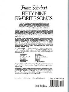59 Favorite Songs von Franz Schubert 