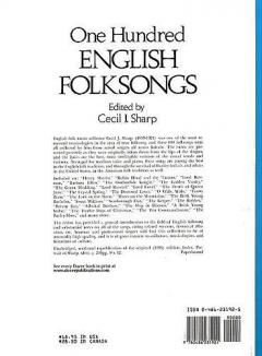100 English Folksongs 