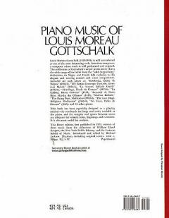 Gottschalk Piano Music von Louis Moreau Gottschalk 