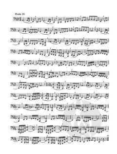 Vandercook Etudes for E Flat or Bb Flat Bass von Hale A. Vandercook 