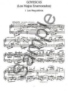 Goyescas, Spanish Dances and Other Works for Solo Piano von Manuel Granados 