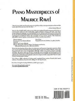 Piano Masterpieces von Maurice Ravel 