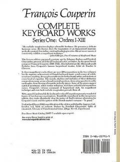 Complete Keyboard Works Series 1 von François Couperin 