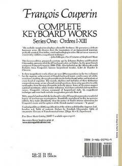 Complete Keyboard Works Series 1 von François Couperin 