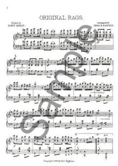 Complete Piano Rags von Scott Joplin 
